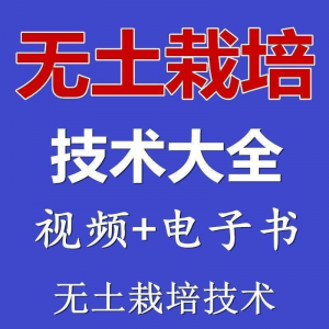 无土栽培视频教程蔬菜无土栽培教程原理无土种植栽培视频技术资料-淘淘虚拟仓