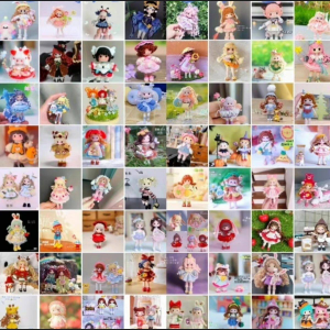 精品隐藏800+款精品微钩隐藏人偶图解全店图解部分带视频打包价-淘淘虚拟仓