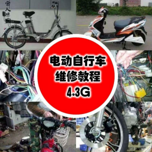 学电动车维修技术电动自行车维修技术电瓶修复技巧视频教程教学-淘淘虚拟仓