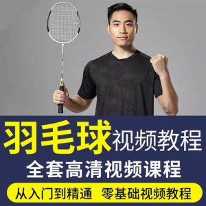 羽毛球视频教程少儿童成人零基础自学课程战术训练教学技巧培训-淘淘虚拟仓