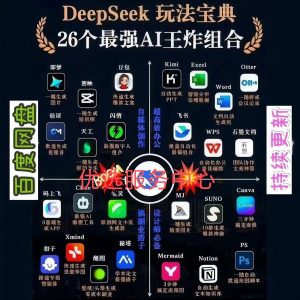 兴趣培训DeepSeek+ai 教程2025最火AI操作学习赋能职场使用视频-淘淘虚拟仓