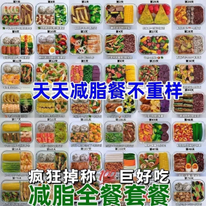 减肥食谱电子版课程 减脂餐一日三餐指导科学健康瘦身配餐计划-淘淘虚拟仓
