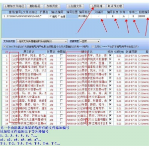 批量文件名提取软件/文件名批量编号/文件名批量修改-淘淘虚拟仓