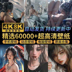 电脑壁纸4K高清手机壁纸8K动态屏保笔刷素材平板壁纸动漫桌面图片-淘淘虚拟仓
