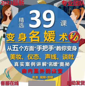 名媛打造读心术教程男性思维提高情商女性心理学思维逻辑心理课程-淘淘虚拟仓
