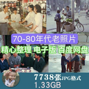 中国70-80年代城市生活老照片人文纪实摄影作品集JPG图片电子版-淘淘虚拟仓
